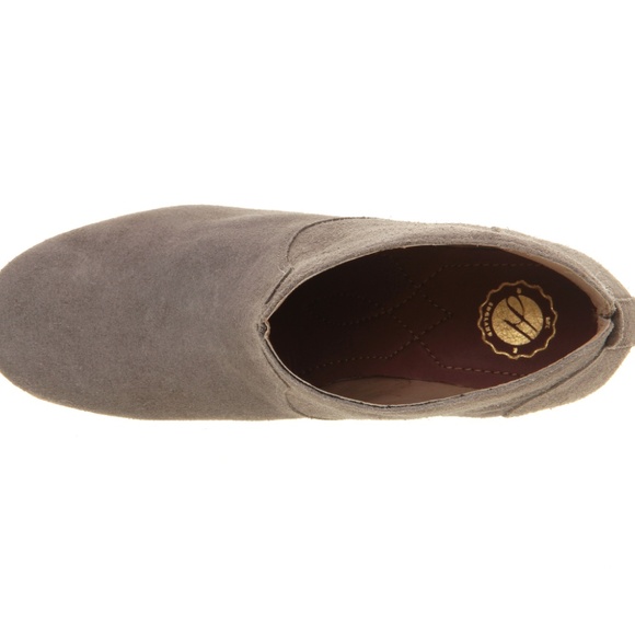 MOVING-SALE H Hudson Kiver Gray Suede Booties worn once - Picture 6 of 6